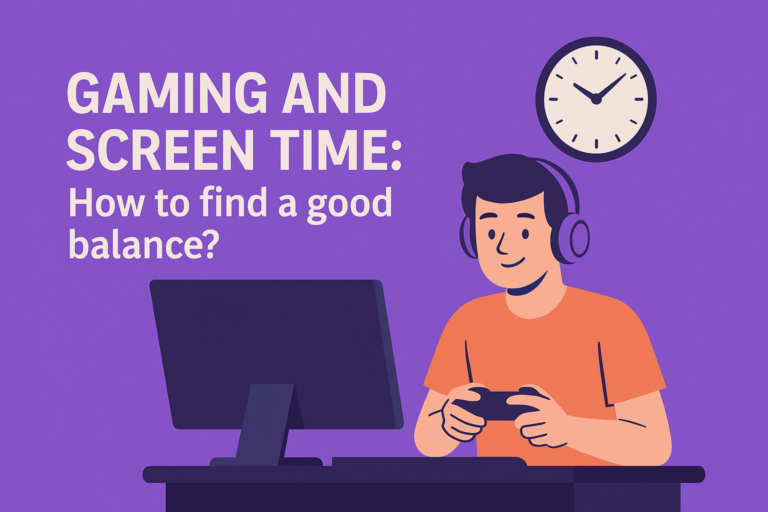 Gaming och skärmtid – Hur hittar man en bra balans?