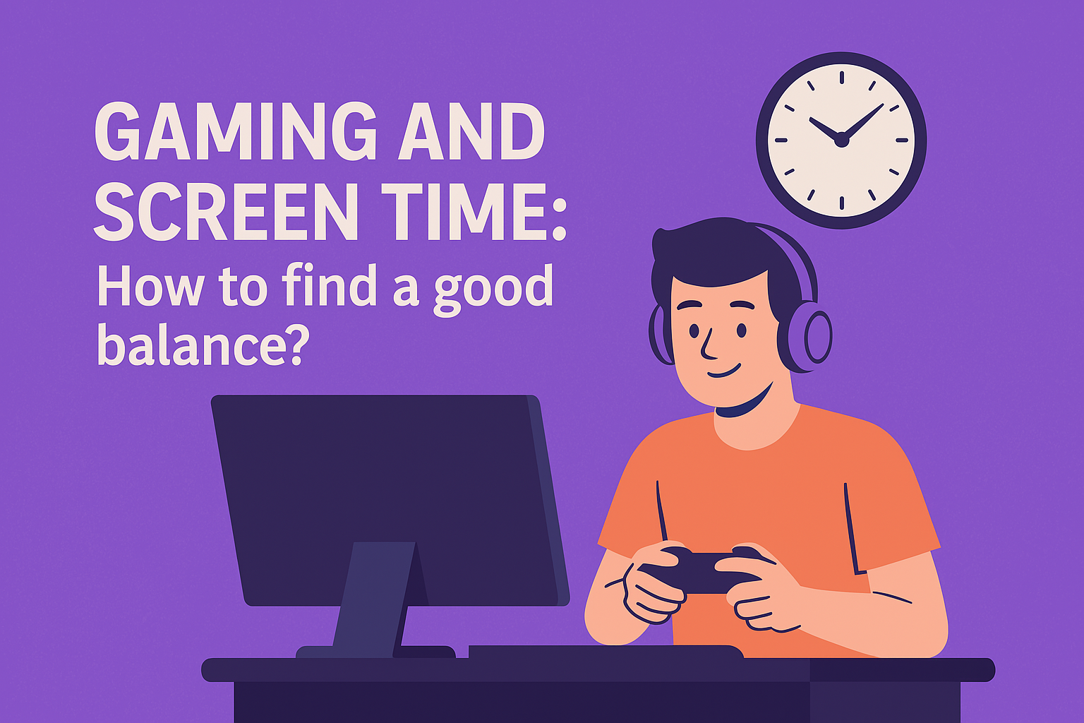 Läs mer om artikeln Gaming och skärmtid – Hur hittar man en bra balans?